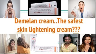 DEMELAN creamIs it the safest skin lightening cream [upl. by Mata]