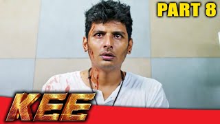 Kee Part  8 l Jiva Thriller Blockbuster Tamil Hindi Dubbed Movie l Nikki Galrani Anaika Soti [upl. by Corydon]