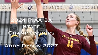 Abby Dyson 2024 PIAA 3A Championships [upl. by Akfir]