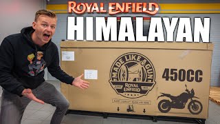 2024 ROYAL ENFIELD HIMALAYAN 450 Unboxing 40HP [upl. by Sane]