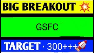 GSFC SHARE LATEST NEWS TODAYGSFC SHARE TARGETGSFC SHARE ANALYSISGSFC SHARE NEWSGSFC SHARE [upl. by Duggan377]