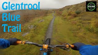 Glentrool Blue Trail in the rain  7 stanes mtb [upl. by Grenville819]