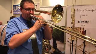 ITF 2018  Courtois Creation NY Tenor Trombone Demo [upl. by Socha]