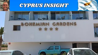 Bohemian Gardens Hotel Pernera Cyprus  A Tour Around [upl. by Therese403]