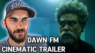 Reacting to The Weeknd  Dawn FM Trailer [upl. by Ariayek]