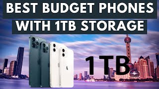 Top 10 Best Budget Phones with 1TB Storage in 2024 [upl. by Akinirt581]