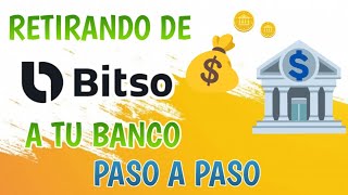 como RETIRAR DINERO de Bitso a mi Cuenta de BANCO 2023 MEXICO  PASO A PASO [upl. by Eelyahs]