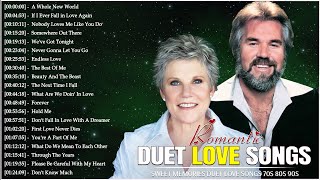 The Best Duet Love Songs Collection Lyric Classic Duet Songs Male and Female 80s 90s [upl. by Starlin]