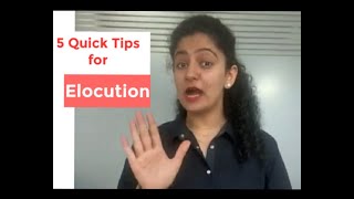 5 quick hacks on How to win any Elocution learn elocution with us what is Elocution [upl. by Doralyn]