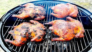 Simple Smoked Cornish Hens [upl. by Mosier]