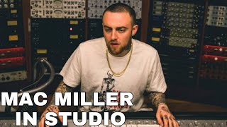 Mac Miller In Studio [upl. by Nosnorb]