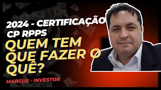 RPPS  CERTIFICAÇÃO QUEM PRECISA FAZER [upl. by Neirb]