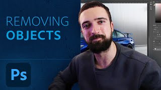 How to Remove Unwanted Objects  Photoshop in 5  Adobe Photoshop [upl. by Ahtelrac]