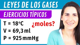 Problemas LEYES de los GASES 🎈 Ejercicios Típicos [upl. by Nnayelsel]