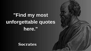 Socrates’ Most Famous Quotes Timeless Wisdom for Life ASMR [upl. by Spence]