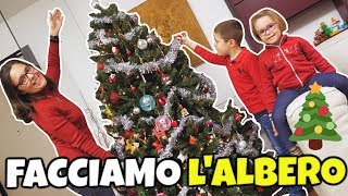 FACCIAMO LALBERO DI NATALE 🎄 con Sorprese Famiglia GBR [upl. by Leeda]