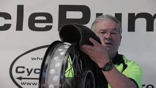 Motorcycle Tire Mounting 101 How The Tire Fits On The Rim [upl. by Center]