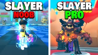 I Went From NOOB Slayer To PRO Slayer In Monster Slayer  Roblox [upl. by Einaffets]