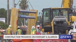 Construction progress on Everhart and Alameda [upl. by Eniamsaj75]