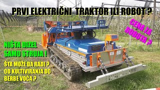 ŠOK  Električni TRAKTOR KOJI JE I ROBOT  mehanizacija u poljoprivredi NOVO  evo šta RADI [upl. by Laertnom]