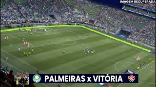 PALMEIRAS x VITÓRIA BRASILEIRÃO 2024 [upl. by Cirnek]