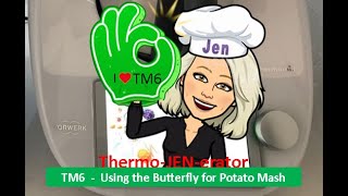 TM6  Using the butterfly attachment to make potato mash [upl. by Ilanos]