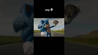 why you don’t wear gloves while holding a turtle while running at 298 mph sonicthehedgehog funny [upl. by Norrahc]