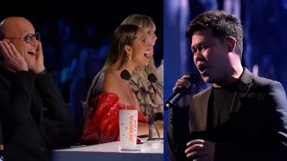 ‘Man with two voices’ Marcelito Pomoy Makes Judges Can’t Believe Their Ears  Americas Got Talent [upl. by Ominoreg162]