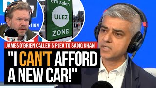 LBC caller challenges Sadiq Khan over ULEZ expansion  LBC [upl. by Enyaht930]