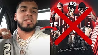 ANUEL PIRATEA quotTE BOTE 2quot ¿PORQUE LO HIZO  Trapeton [upl. by Ellary]