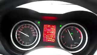 Alfa Romeo 159 19 jtdm 16v QTronic acceleration [upl. by Auohc15]