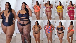 HUGE Plus Size SUMMER SWIM HAUL 2022  Nova Swim by Fashion Nova Curve [upl. by Wagoner991]