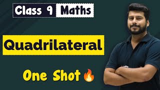 Quadrilateral Class 9 in One Shot Revision  Class 9 Maths Chapter 8 [upl. by Nahgaem]