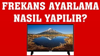 Telefunken TV Frekans Ayarlama Nasıl Yapılır [upl. by Sheets]