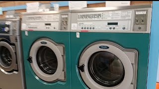 Thousand suds laundrette with old Electrolux wascator washers and dryers [upl. by Kelly171]