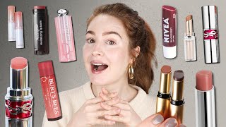 Epic tinted lip balm search FINALE amp WINNERS Drugstore luxury indy glossy balms longwindedness [upl. by Freddi946]