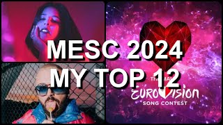 MESC 2024  Malta  My Top 12 [upl. by Aiz]