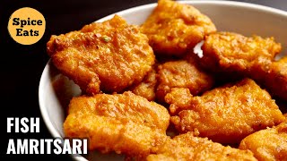 AMRITSARI FISH FRY RECIPE  CRISPY FRIED FISH  BATTERED FRIED FISH [upl. by Nicodemus123]