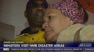 Eastern Cape Floods  Ministers visit Nelson Mandela Bay disaster areas [upl. by Leal]