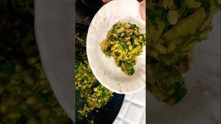 Palak Ki Bhaji aur Mung Ki Dal shortvideo asmr food indianrecipes youtubeshorts recipe cook [upl. by Annaeed]