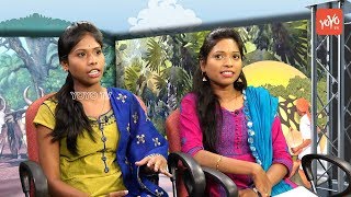 Telangana Folk Songs amp Exclusive Interview Of Folk Singers Padmavathi amp Mounika  YOYO TV Telanganam [upl. by Sheelagh]