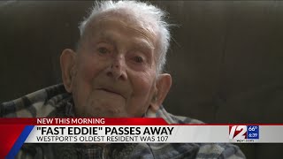 Oldest man in Westport dies at 107 [upl. by Intruoc]