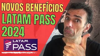 Novos BENEFÍCIOS LATAM PASS 2024 [upl. by Werdma]