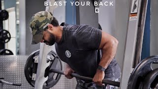 Blast Your Back Using These 3 Back Exercises [upl. by Kora]