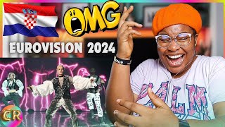 🇭🇷 Baby Lasagna  Rim Tim Tagi Dim REACTION  Croatia Eurovision 2024 [upl. by Alvar171]