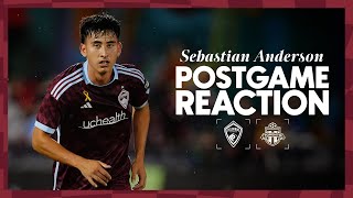 Postgame Reaction  Sebastian Anderson on 2024 run 13 unbeaten games at home [upl. by Alilad]