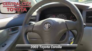 Used 2003 Toyota Corolla CE Philadelphia PA CS0065 [upl. by Slohcin]