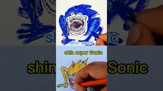 Whos the best shin Drawing compilation drawing art shorts sonic [upl. by Esertak]