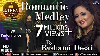 Rashami Desai  Romantic Medley  VIDEO  Chura Ke Dil Pyar Pyar Kaali Kaali Malaysia Bhoj Awards [upl. by Imuy]