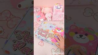 Stationery Pal Stationery Set  My Melody shorts [upl. by Gregorio]